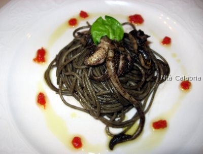 spaghetti al nero di seppia