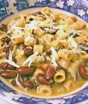 minestrone pasta e legumi
