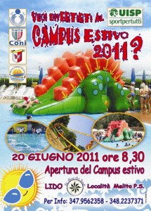 locandina campus estivo