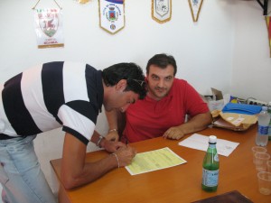 La firma di Marino