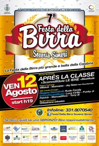 Locandina festa della birra Locandina festa della birra