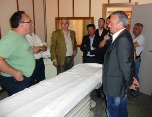 Salerno in visita all'Ospedale di Palmi Salerno in visita all'Ospedale di Palmi