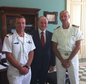 da sx_Comandante CP Diego Tomat_Presidente Raffa_Comandante CP Giuseppe Andronaco da sx_Comandante CP Diego Tomat_Presidente Raffa_Comandante CP Giuseppe Andronaco