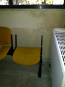 ASP Reggio.Via Padova.Particolare Sala d'attesa