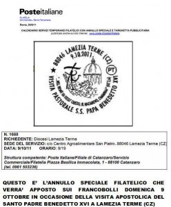 annullo filatelico. annullo filatelico