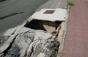 buca ad Arghillà buca ad Arghillà