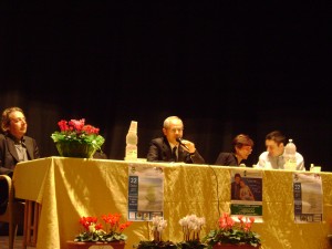 da sx, Gino Vespa, Giuseppe Tuccio, Maria Furriolo, Guido Passini da sx, Gino Vespa, Giuseppe Tuccio, Maria Furriolo, Guido Passini