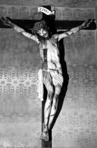 l'immagine della famosa scultura di frate Umile da Petralia