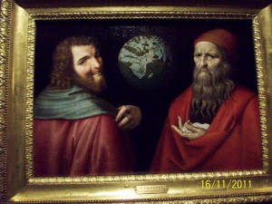 Eraclito e Democrito Eraclito e Democrito