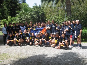 I VOLONTARI CSI CHE HANNO PARTECIPATO ALLA MARATONA ANTI MAFIA