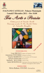 Locandina - Tra arte e poesia Locandina - Tra arte e poesia