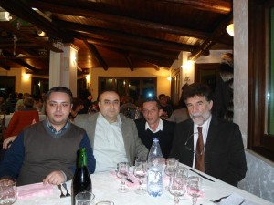 Il presidente dell'Unione Italiana Ciechi e gli amministratori di Briatico Il presidente dell'Unione Italiana Ciechi e gli amministratori di Briatico