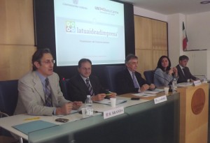 da sx Branda, Lombardi, Pastore, Perri e Bozzo