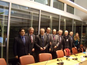 Eroi_delegazione AICRE_a_Bruxelles