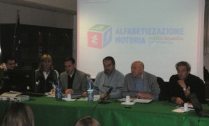 da sx Perri, Romeo, Mandoliti, Rosaspina, Albino e Madia