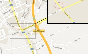 grave  disservizio  alla circolazione  sulla SS 18 bivio Via Scopelliti