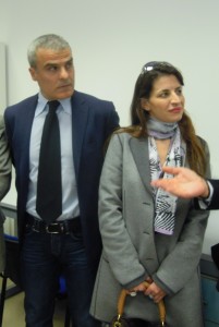 Il Pres.Mazzuca e l'Ass.Gentile Il Pres.Mazzuca e l'Ass.Gentile