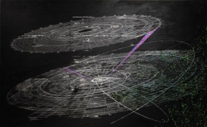 Vincenzo Paonessa _Senza titolo_ 2009, carta,acrilico,ma Vincenzo Paonessa _Senza titolo_ 2009, carta,acrilico,ma