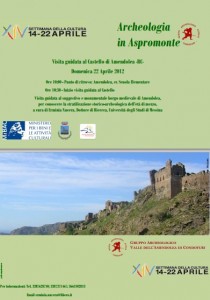 locandina archeologia in aspromonte locandina