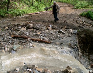 strada Abatemarco interrotta