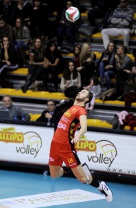 Il centrale bulgaro Nikolay Nikolov Il centrale bulgaro Nikolay Nikolov