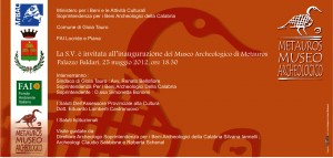 Museo Gioia Tauro Museo Gioia Tauro