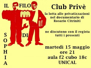 locandina proiezione documentario