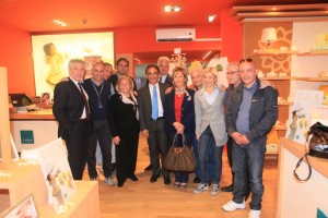 sergio abramo con commercianti sergio abramo con commercianti