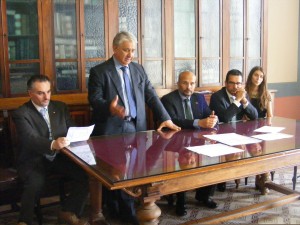 Da sinistra - Previtera, Rao, Federico, Tosòn, Redkina