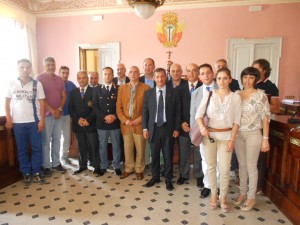 presentazione palla al centro per la legalità
