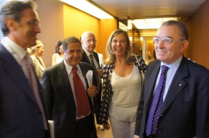 da-sx-Branda-Cosentino-Colaiacovo-e-Squinzi da-sx-Branda-Cosentino-Colaiacovo-e-Squinzi