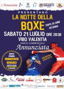 locandina boxe vibo