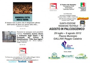 locandina teatro dei semplici