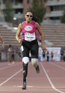 Giusy Versace alla Notturna