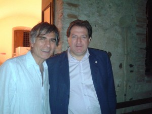 Saverio La Ruina e Sindaco Nicola D'Agostino