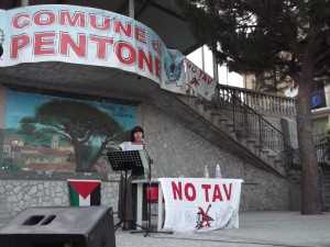 un momento della lettura di 'ritorno ad haifa'