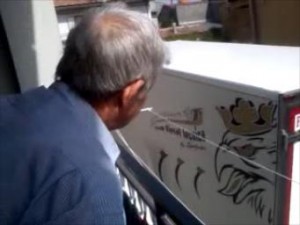 PASSAGGIO DEL MEZZO DI TRASPORTO RASENTE ALL'ABITAZIONE