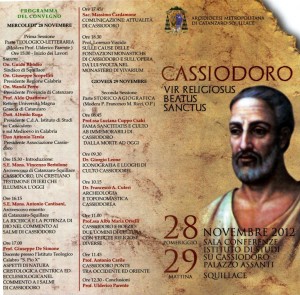 Cassiodoro convegno Cassiodoro convegno