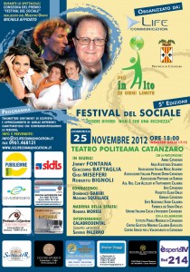 Locandina festival sociale Locandina festival sociale