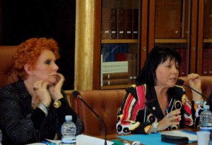 Margherita Corriere con Maria Rita Parsi