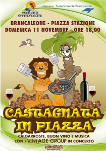 castagnata in piazza castagnata in piazza