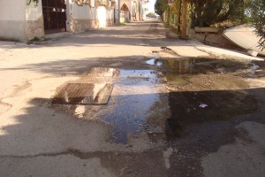 foto del 8.11.2012 tombino strada prov civico 96