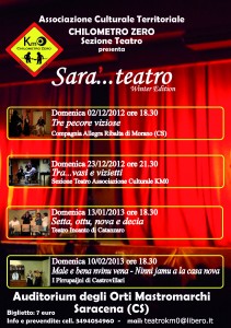 Rassegna teatrale invernale 2012-13