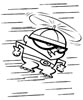 disegni da colorare dexter 2
