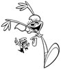 disegni da colorare dexter 7