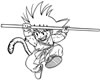 disegni da colorare dragonball 6