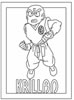 disegni da colorare dragonball 8