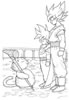 disegni da colorare dragonball 16