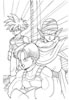 disegni da colorare dragonball 18