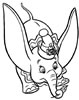 disegni da colorare dumbo 5